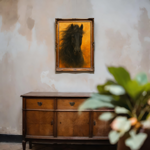 Framed artwork mockup poster showcase 3d realistic render photo frame (2)