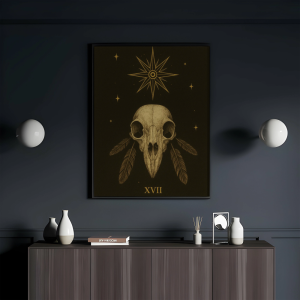 Minimal Elegant Frame Poster Mockup PSD