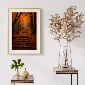 Picture frame Mockup wall picture frame mockup