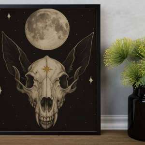 Poster frame in living room mockup (1)