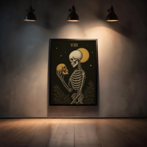 Poster frame psd interior render artwork showcase template contemporary framed art