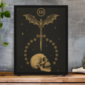 framed-art-print-standing-on-a-wooden-desk-against-a-concrete-wall-near-a-hand-decoration-a10403 (4)